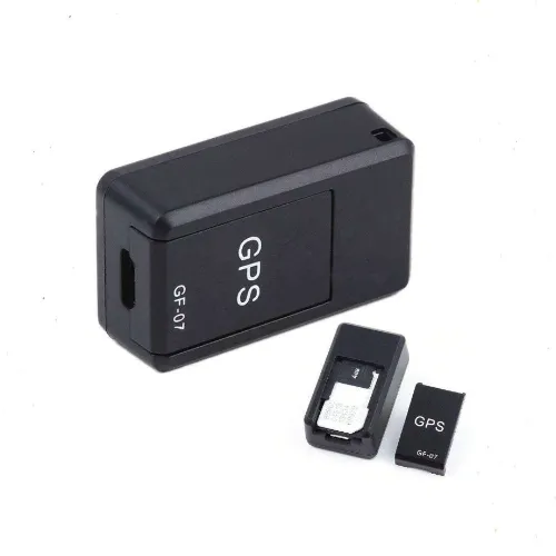 جهاز تتبع GPS مصغر GF-07 لتحديد الموقع في الوقت الحقيقي - يدعم بطاقة SIM - مناسب للسيارات والدراجات ومتابعة الأطفال - تنبيه SOS للطوارئ