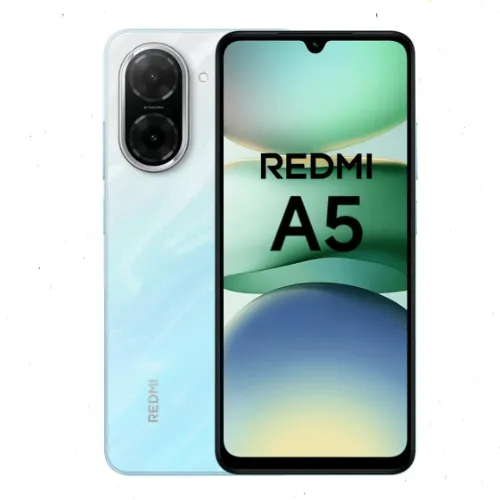 موبايل Xiaomi Redmi A5 – شاشة 6.88 بوصة، بطارية 5200mAh، معالج ثماني النواة، كاميرا AI مزدوجة 32MP