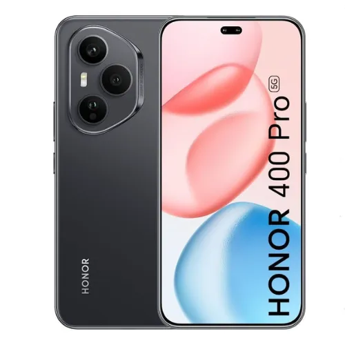 هاتف HONOR 400 Pro 5G، رام 12 جيجابايت وتخزين 512 جيجابايت، Dual SIM، شاشة AMOLED 6.7 بوصة، كاميرا 200MP ومعالج Snapdragon 8 Gen 3 – الأعلى تقييمًا