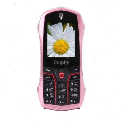 موبايل Celphy F9 ثنائي الشريحة – تصميم سيارة، شاشة 1.8 بوصة، بطارية 1000mAh، هاتف صغير عملي