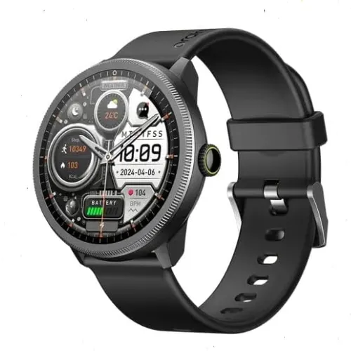 ساعة ذكية اوريمو Oraimo Watch 5R OSW-820 بشاشة AMOLED مقاس 1.43 بوصة - مكالمات لاسلكية HD - مقاومة للماء IP68 - أكثر من 100 وضع رياضي - بطارية تدوم 10