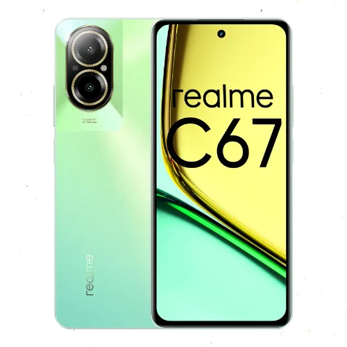 هاتف ريلمي C67 realme C67 رام 8 جيجابايت تخزين 256 جيجابايت 4G LTE ثنائي الشريحة - شاشة 6.72 بوصة 90 هرتز - كاميرا 108 ميجابكسل - شحن سريع SUPERVOOC 3