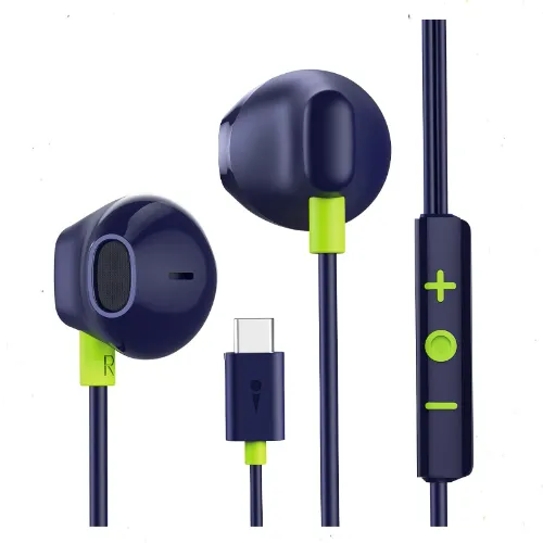 سماعات اوريمو هالو ايري Oraimo Halo Airy OEP-650 سلكية بمنفذ Type-C - تصميم نصف داخل الأذن مريح - صوت باص عميق ونقي - تحكم بالريموت