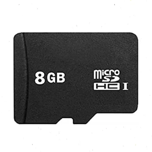 كارت ميموري 8 جيجابايت MicroSD – بطاقة ذاكرة لتخزين الصور والفيديوهات والملفات، متوافقة مع الهواتف والأجهزة الإلكترونية