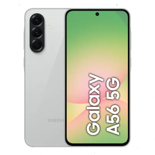 هاتف سامسونج جالكسي A56 5G Samsung Galaxy A56 - شاشة سوبر أموليد 6.7 بوصة 120 هرتز - كاميرا 50 ميجابكسل - بطارية طويلة الأمد - نسخة محلية مع ضمان سنة
