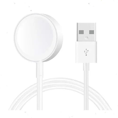 شاحن ساعة ذكي مغناطيسي USB – كابل شحن لاسلكي للساعات الذكية المتوافقة، سهل الاستخدام ومحمول