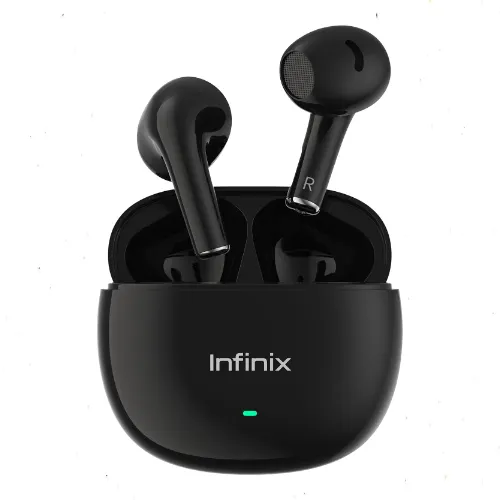 سماعات انفينيكس اكس بادز 3 لايت Infinix X Buds 3 Lite XE33 اللاسلكية - محرك صوت 13 ملم بباص مزدوج - تقنية AI ENC لإلغاء الضوضاء - بلوتوث 5.3 - وقت تشغ