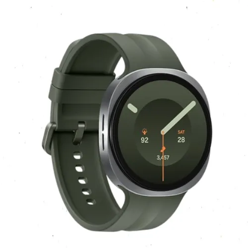 ساعة سامسونج جالكسي ووتش 9 Samsung Galaxy Watch9 لون فضي مقاس 44 ملم بلوتوث - شاشة سوبر أموليد 1.47 بوصة - تصميم وسادة مريح - تجربة نوم شخصية - تدريب 