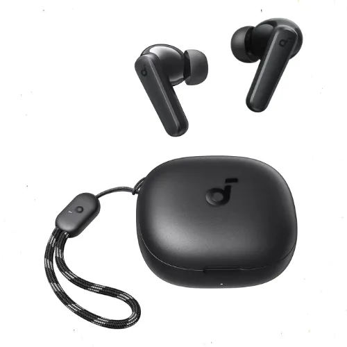 سماعة Soundcore R50i من Anker – صوت ستيريو وباس قوي، بلوتوث 5.3 وتشغيل 30 ساعة – اطلبها الآن