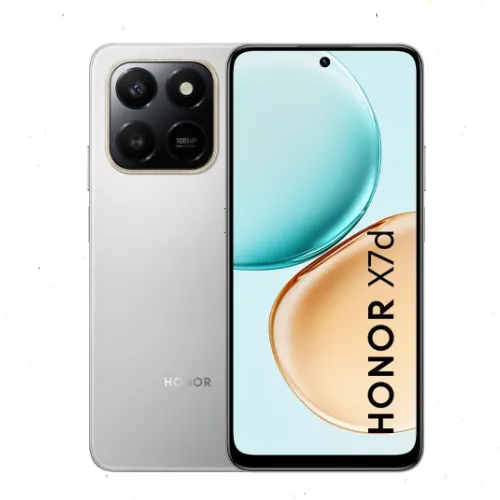 هاتف Honor X7d 5G سعة 256 جيجابايت مع 8 جيجابايت RAM – شاشة 6.74 بوصة HD+ وأداء سريع