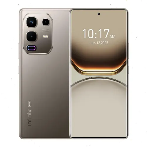 موبايل Infinix Note 50S 5G+ – شاشة AMOLED منحنية 6.78 بوصة FHD+، رام 8+8GB، تخزين 256GB، كاميرا 108MP