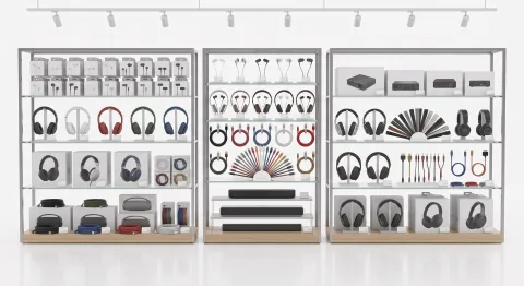 Wired headphones